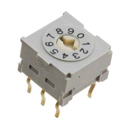 SWITCH ROTARY DIP BCD 100MA 5V