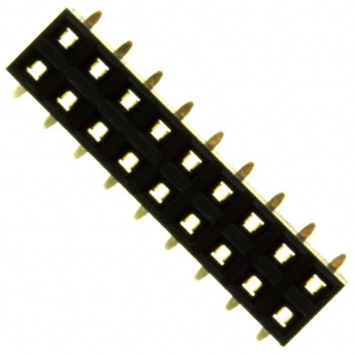 CONN HDR 18POS 0.079 GOLD SMD