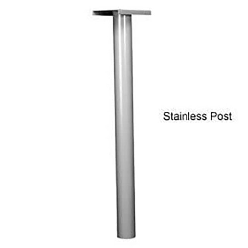 48" IN-GROUND STAINLESS POST FOR