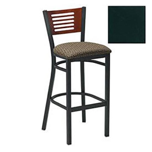 BAR STOOL, CHERRY 5 SLAT-BACK, 1