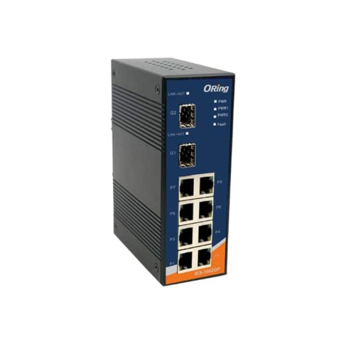 RUGGED 8X 10/100TX (RJ-45) + 2X