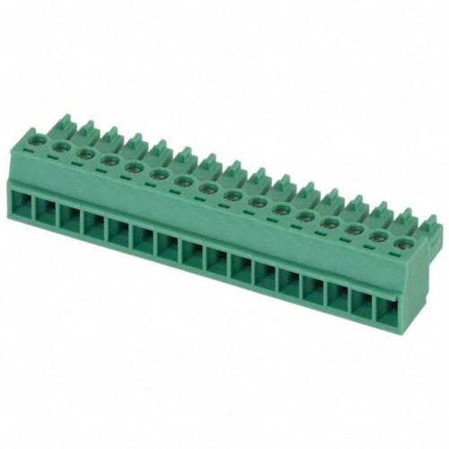 TERM BLOCK PLUG 16POS STR 3.81MM