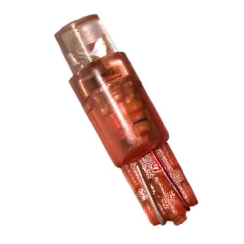LED T-1.75 24V WEDGE RED