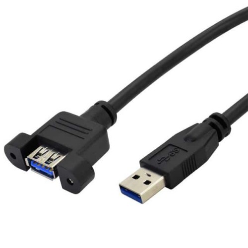 CABLE USB 3.0 MALE TO FEMALE 1FT