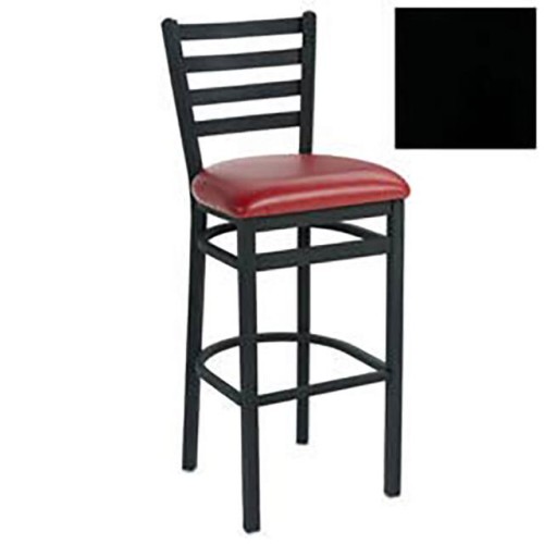 BAR STOOL, 4 SLAT-BACK, 17-1/2"W