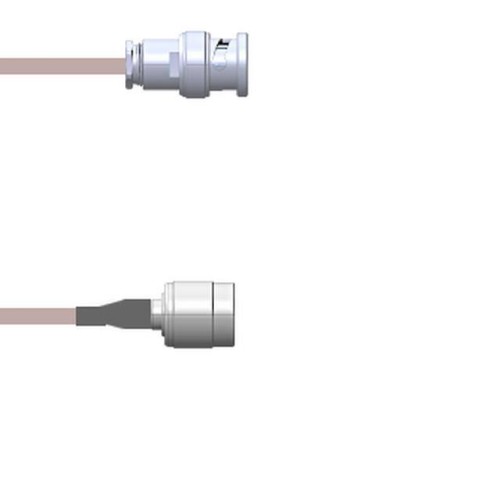 CBL ASSY BNC-TNC PLUG RG178 6"