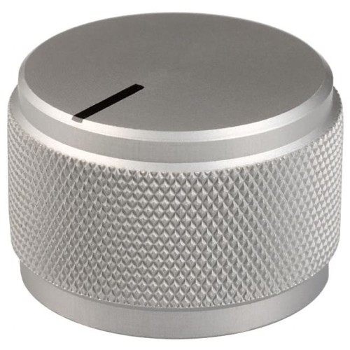 KNOB KNURLED 0.236" METAL