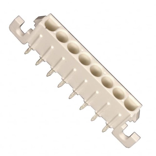 CONN HEADER R/A 8POS 6.35MM
