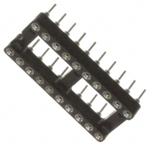 CONN IC DIP SOCKET 20POS GOLD