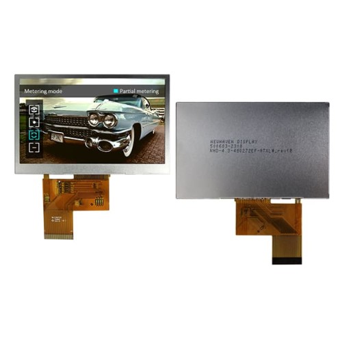 LCD TFT 480X272 6 OCLK VIEW