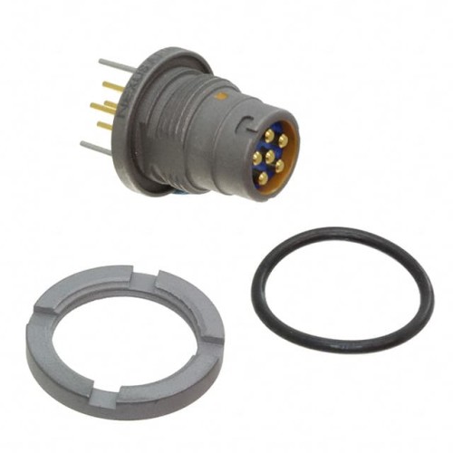 CONN JACK MALE 6POS GOLD SOLDER