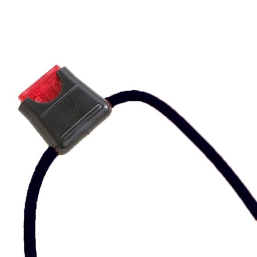 REG. FUSEHOLDER, 15A-16AWG BLK