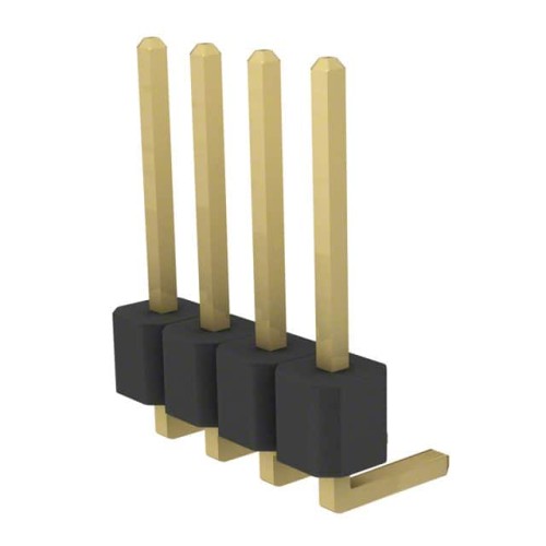 CONN HEADER R/A 4POS 2.54MM