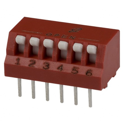SWITCH PIANO DIP SPST 150MA 30V