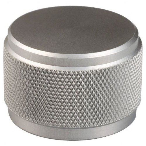 KNOB KNURLED 0.236" METAL