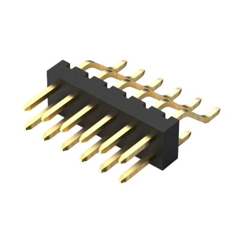 12POS, 2MM PITCH PIN HDR, DIL, S