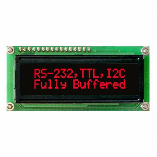 LCD MODULE 32 DIG 16 X 2 RED