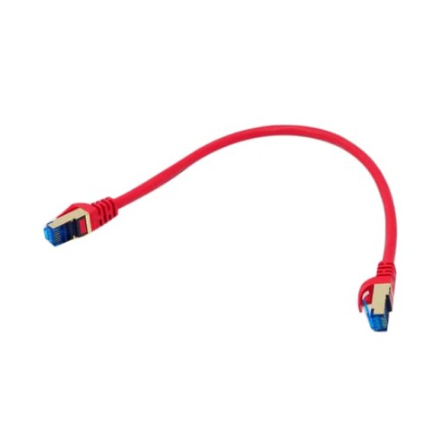 CAT7R ETHERNET CABLE 1FT -RED