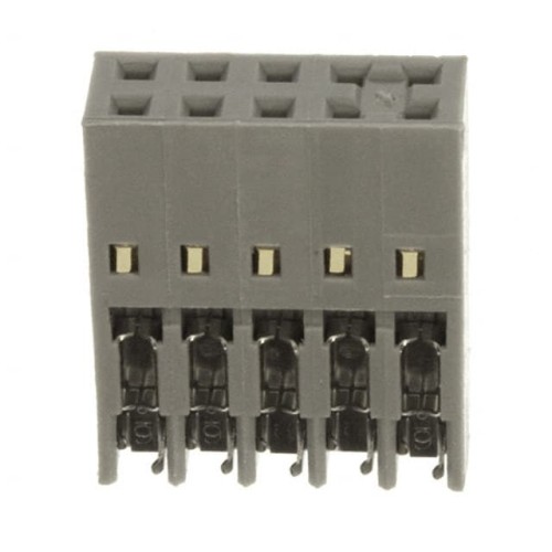 CONN RCPT 10P IDC 26-28AWG GOLD