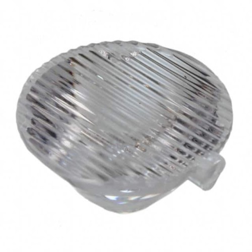 LENS CLR ELLIPTICAL/OVAL SNAP-IN