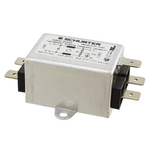 LINE FILTER 125/250VAC 10A CHASS