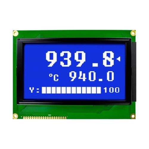 LCD MOD GRAPH 240X128 WH TRANSM