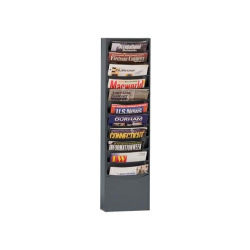 VERTICAL LITERATURE RACK, 11 POC