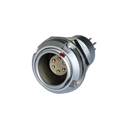 CONN RCPT FMALE 6POS GOLD SLDR