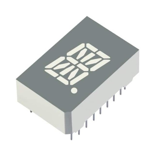 .5" RED ALPHANUMERIC LED DISPLAY