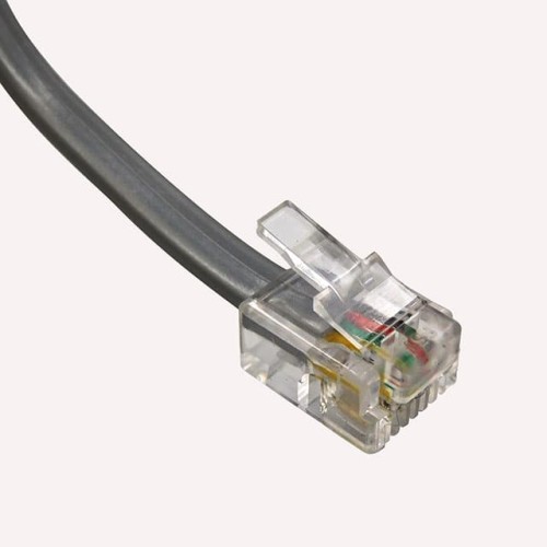 CABLE MOD 6P4C PLUG TO PLUG 25'