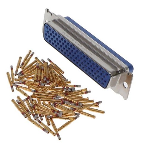 D SUB 78POS RECEPTACLE CRIMP