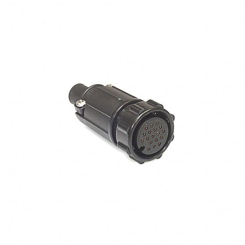 CONN PLUG FMALE 18P SOLDER CUP