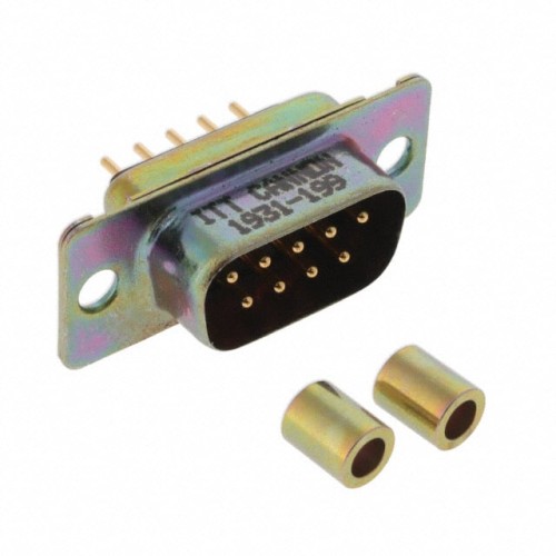 CONN DSUB PLUG 9POS PNL MNT SLDR