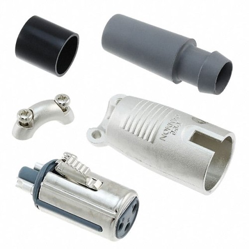CONN PLUG FMALE XLR 3P SOLDER