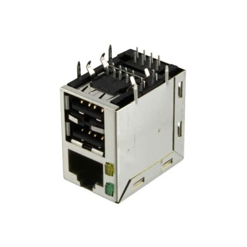CONN MOD JACK 8P8C R/A SHIELDED