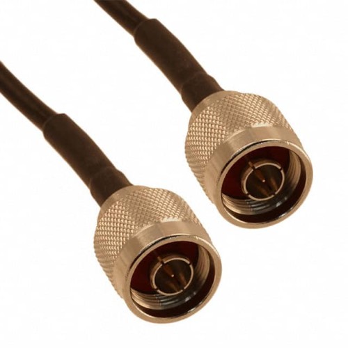 CBL ASSY N TYPE PLUG RG58 12"