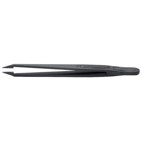 FULL PLASTIC TWEEZERS - PVDF - T
