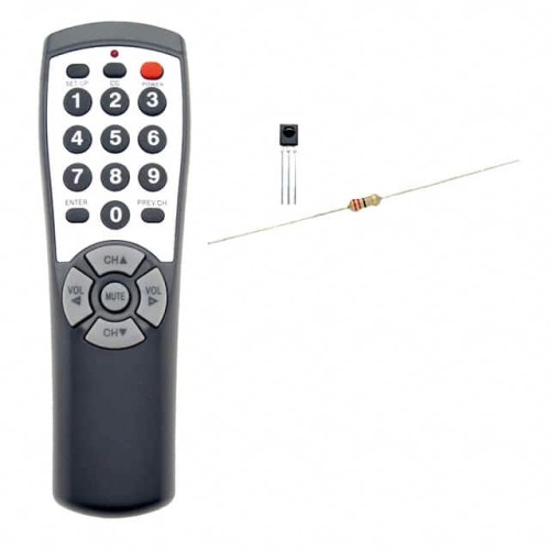 IR REMOTE KIT W/DETECTOR