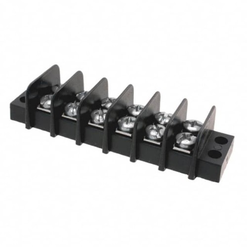CONN BARRIER STRIP 6CIRC 0.375"