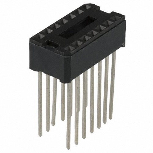 CONN IC DIP SOCKET 14POS TIN