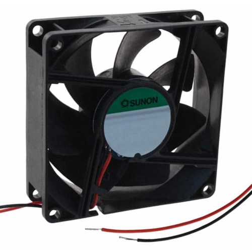 FAN AXIAL 80X25MM 24VDC WIRE