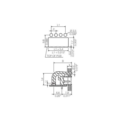 JUMPER TERM BLK 3POS SLEEVE