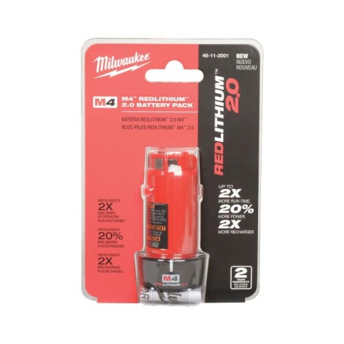 BATTERY PACK LI-ION 4V 2AH