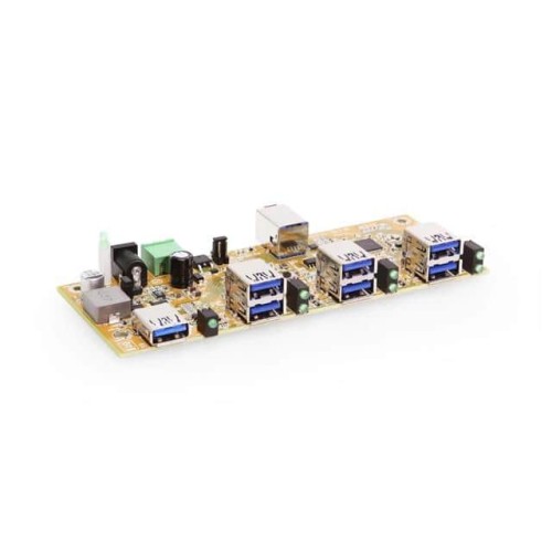 7 Port USB 3.2 Gen 1 Hub PCBA w/