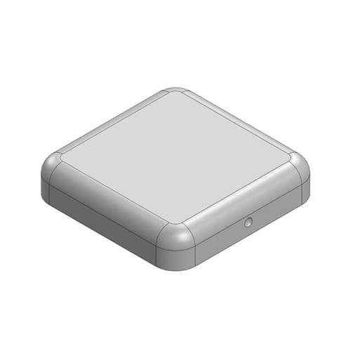 RF SHLD COVER 0.555"X0.555" SNAP