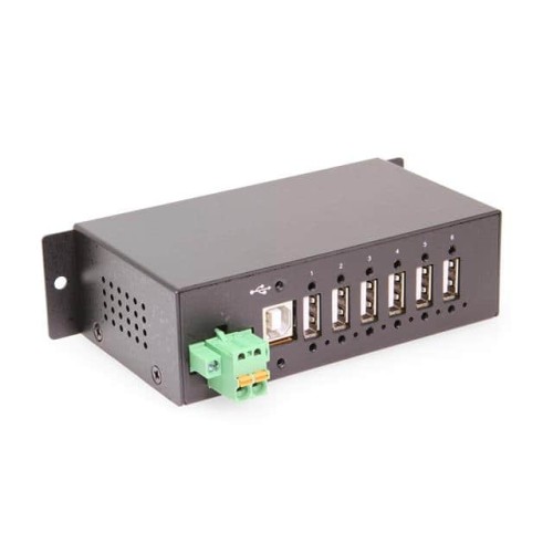 6 PORT MANAGED USB 2.0 HUB W/ 15