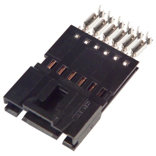 CONN PLUG 6POS IDC 22-26AWG GOLD