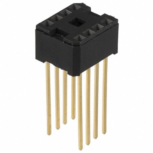 CONN IC DIP SOCKET 8POS GOLD