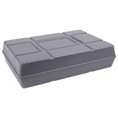 BOX GRAY 21"L X 15"W