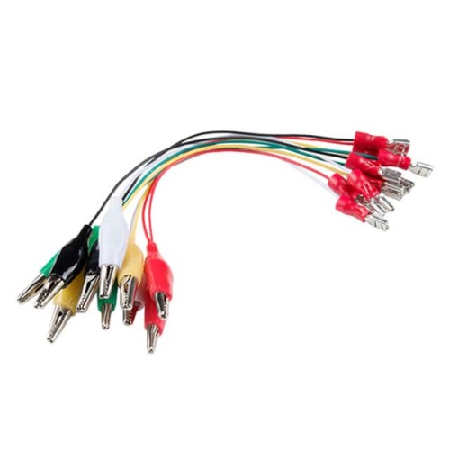 ALLIGATOR CLIP WITH SPADE CONNEC